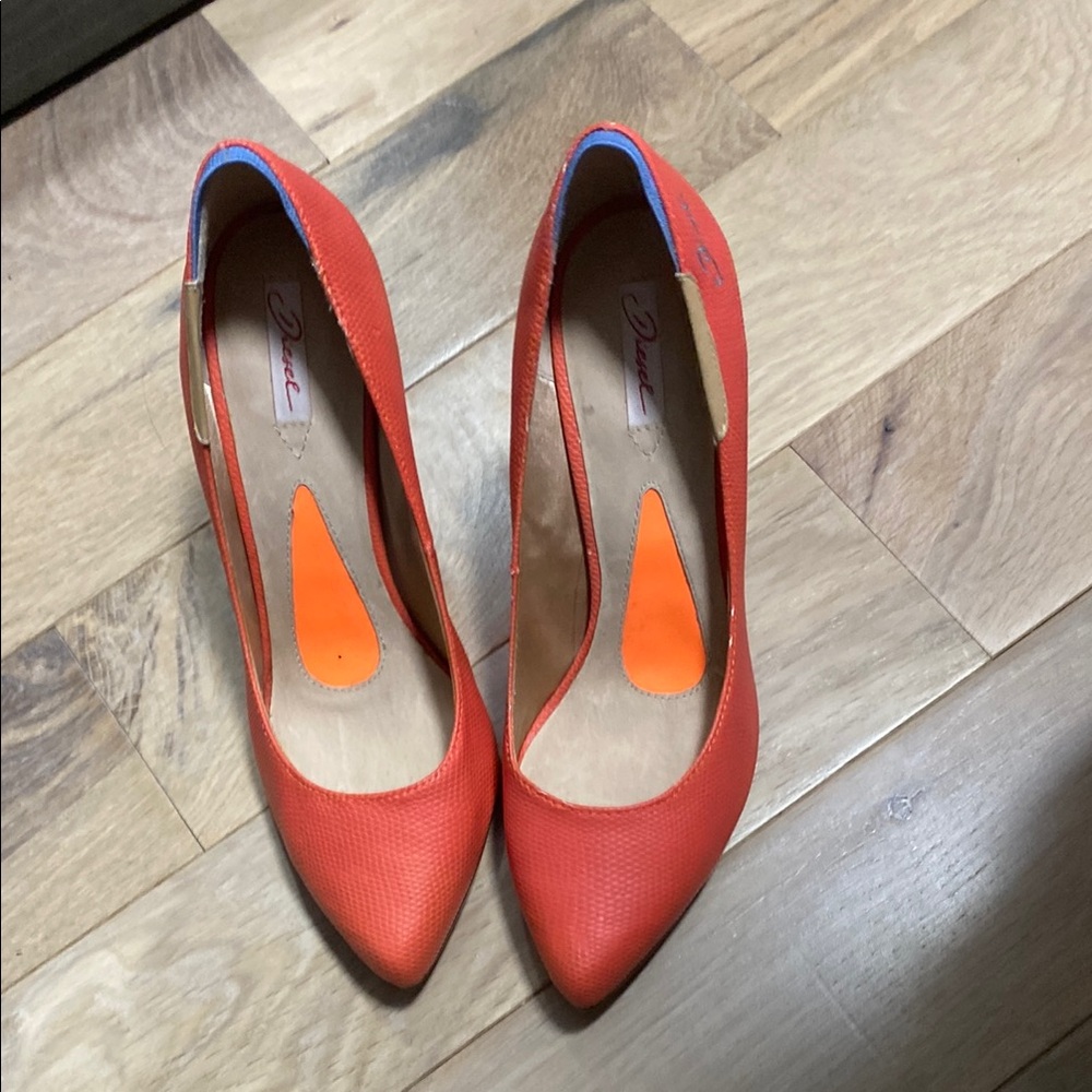 Orange Women's Pumps